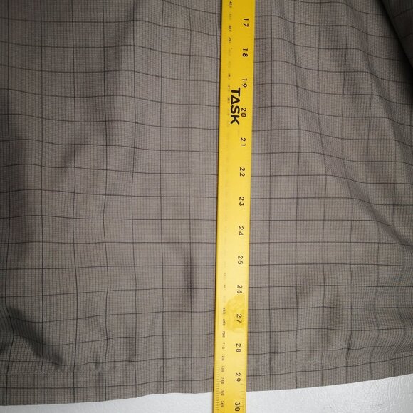 Sunice Men's Size XL V-neck Loose Fit Taupe & Grey Golf Pullover / Windbreaker - Picture 11 of 11